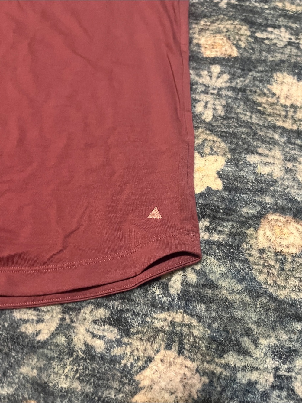 Muted Maroon Sleeveless Men’s Vitality Tank - Picture 2 of 3